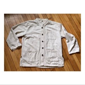 Cream Lightweight Chore Coat